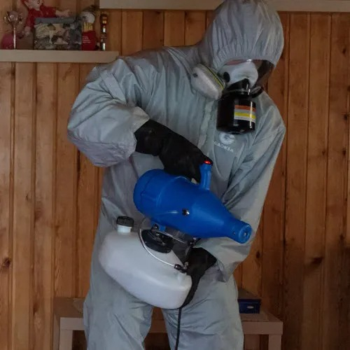 ФОТО Дезинфекция в Вырице